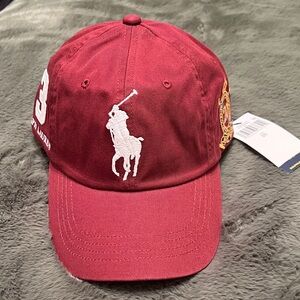 New Mens 20th Anniversary POLO RALPH LAUREN Big Pony Edition adjustable hat.
